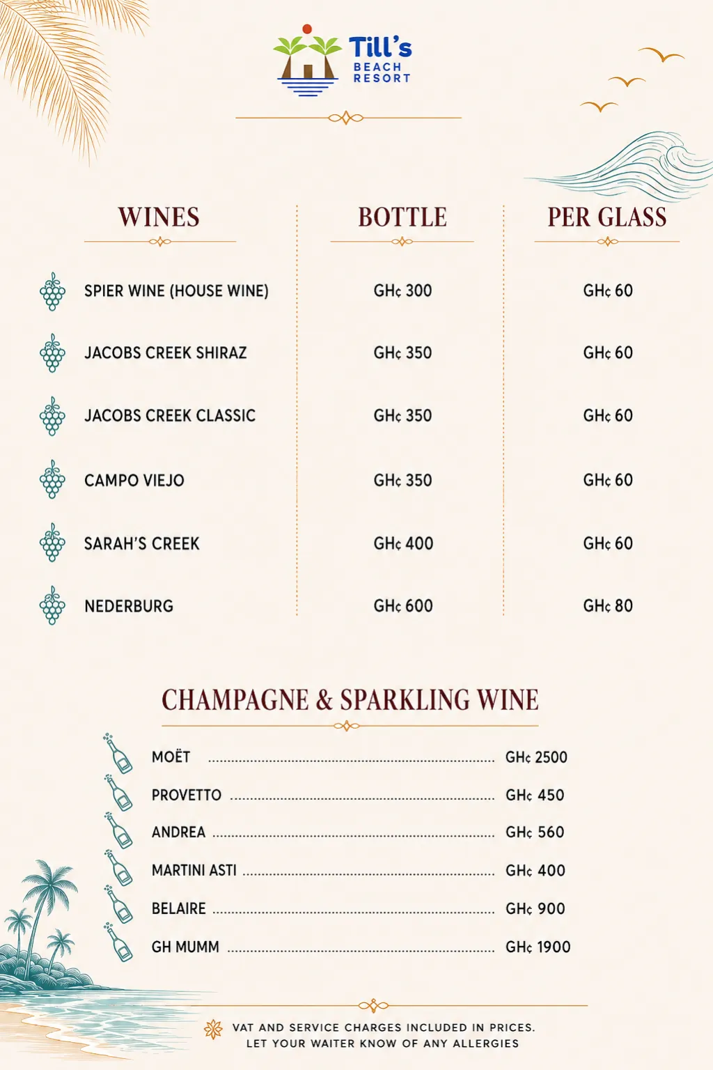 Food menu page 10 of 12